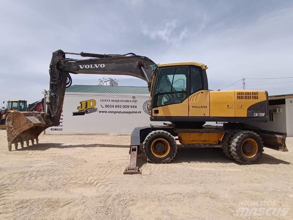 Volvo EW 180 C Pyöräkaivukoneet