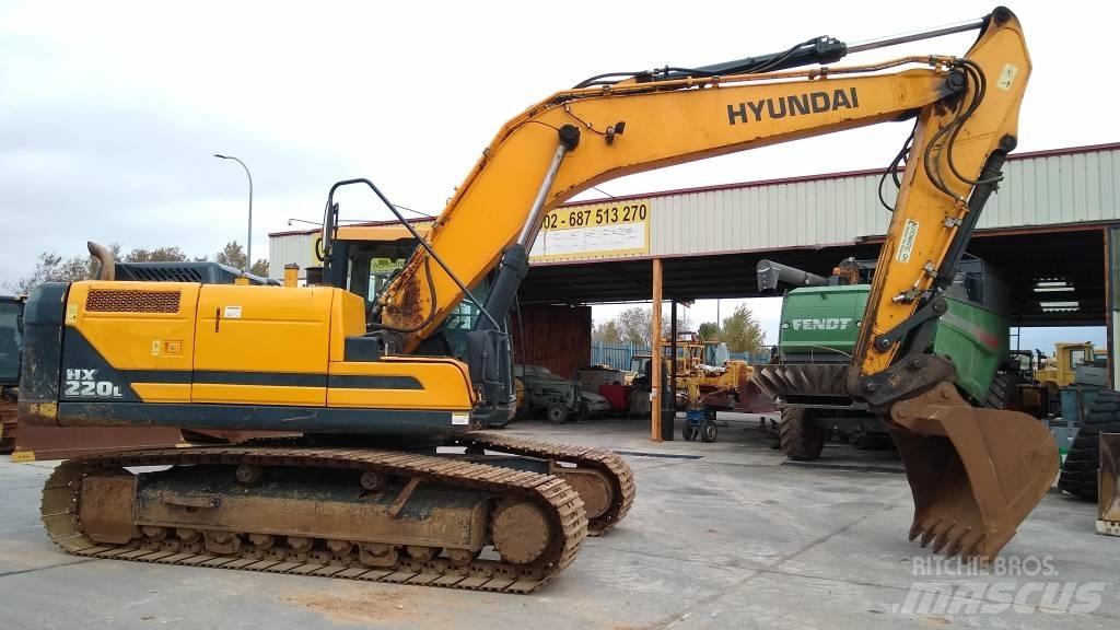 Hyundai HX 220 L Telakaivukoneet