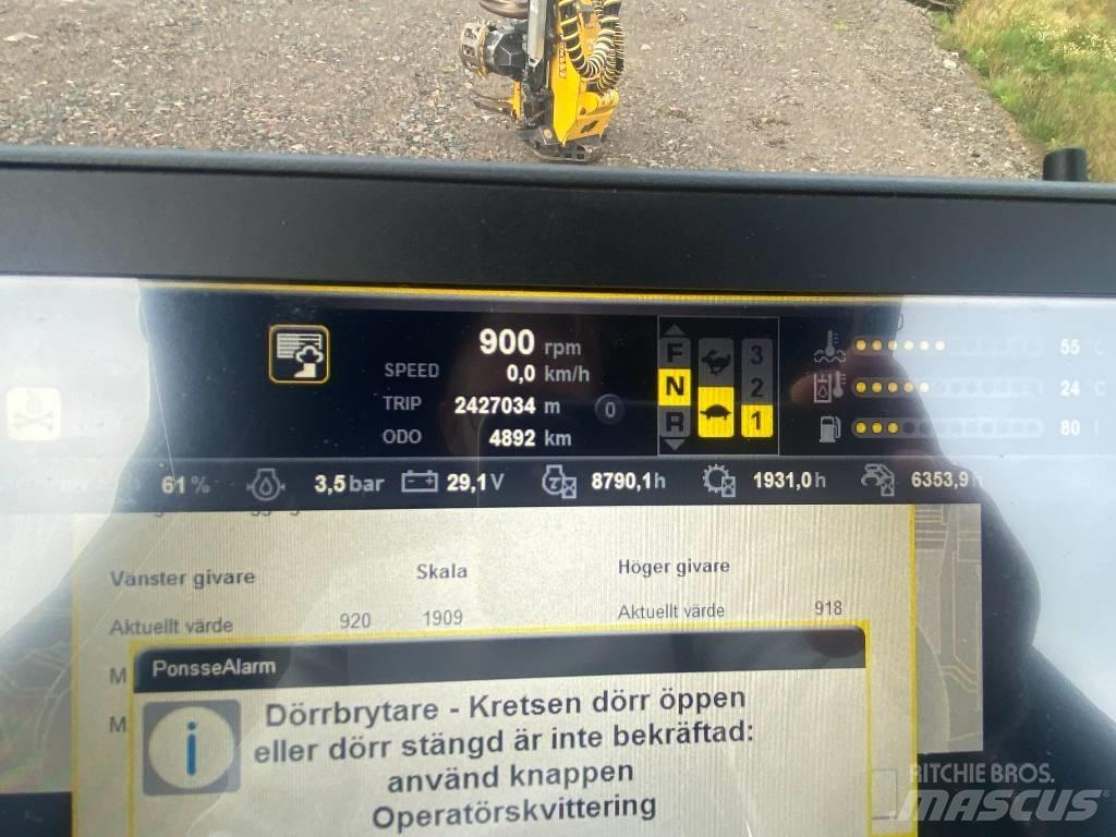 Ponsse Scorpion King Harvesterit