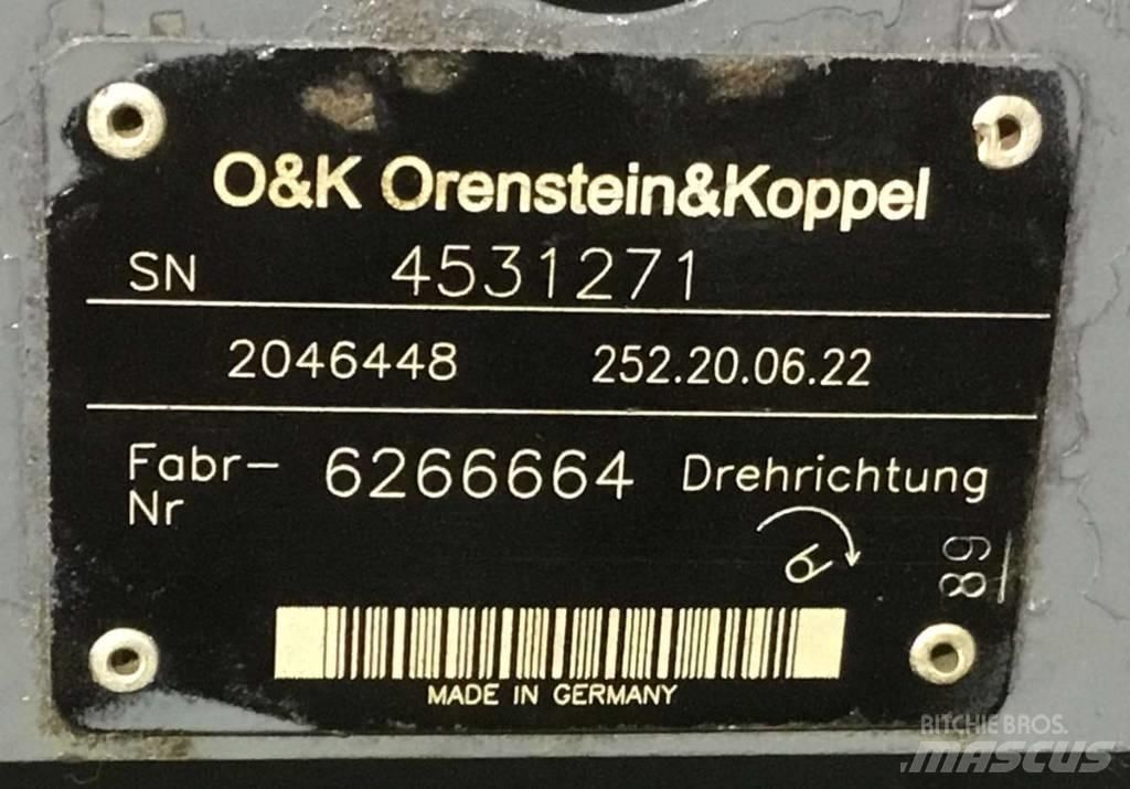 O&K A4VG90 Hydrauliikka