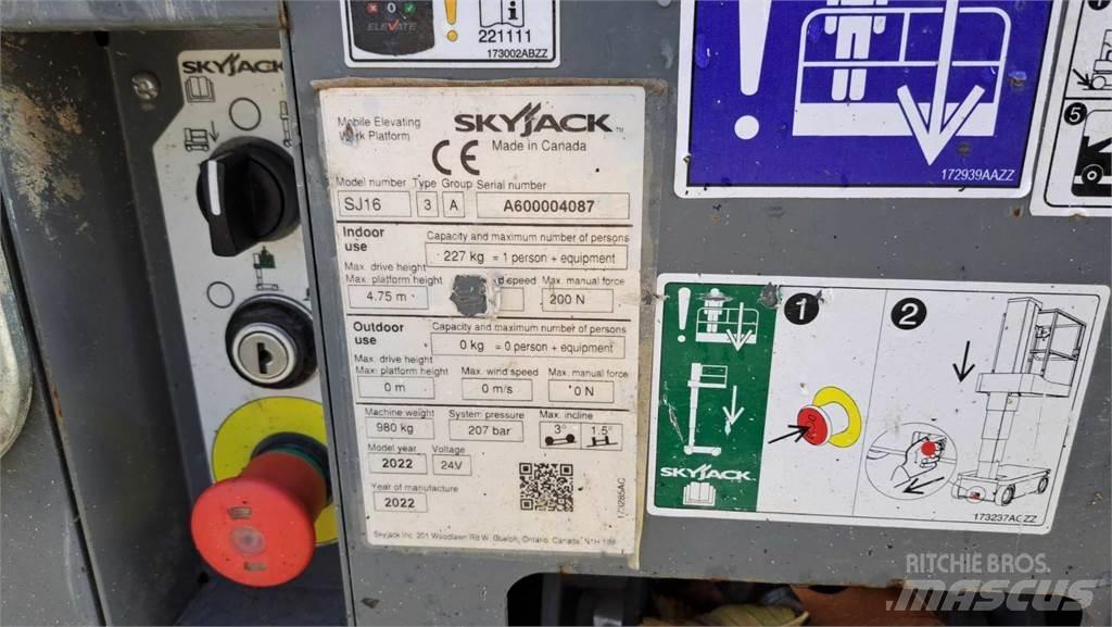 SkyJack SJ16 Muut henkilönosturit
