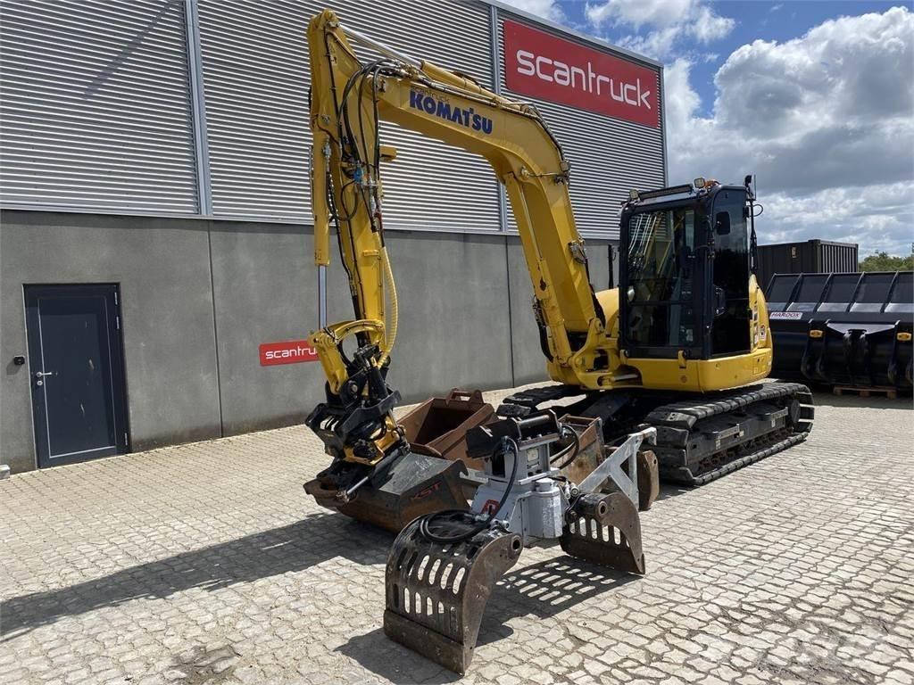 Komatsu PC80MR-5EO Pyöräkaivukoneet