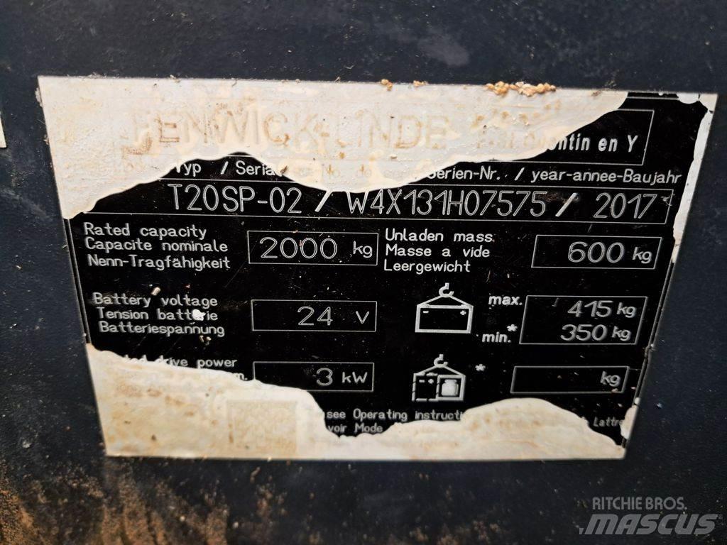 Linde T20SP-02 Lavansiirtotrukit