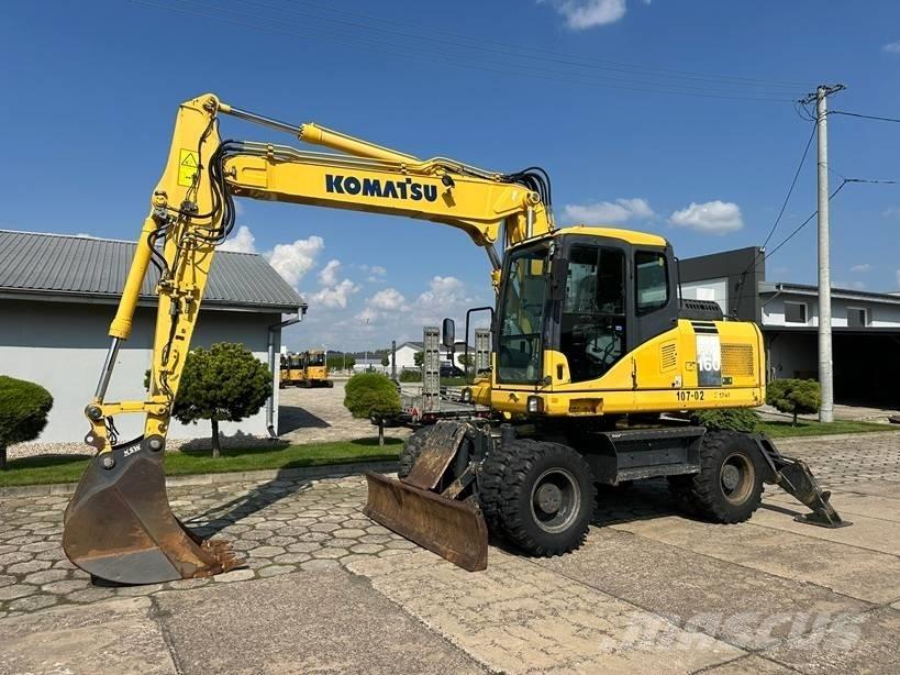 Komatsu PW 160-7E0 Pyöräkaivukoneet
