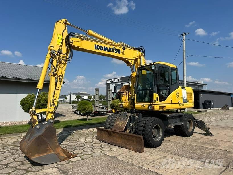 Komatsu PW 160-7E0 Pyöräkaivukoneet