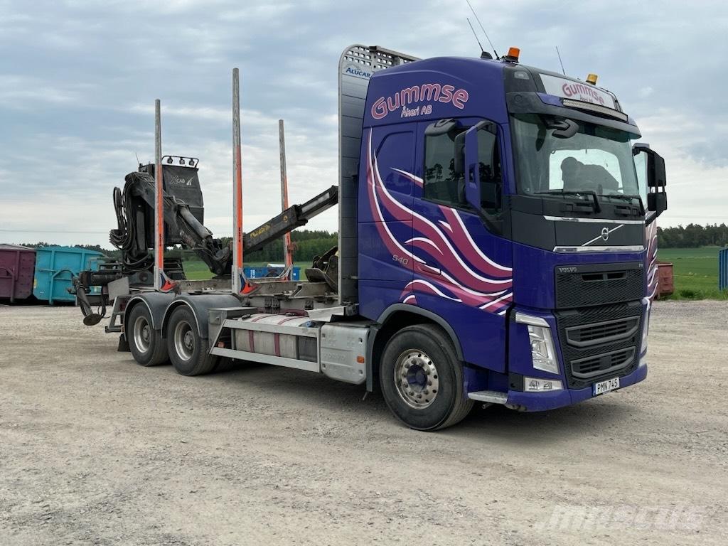 Volvo Fh 550 6x4 Puuautot