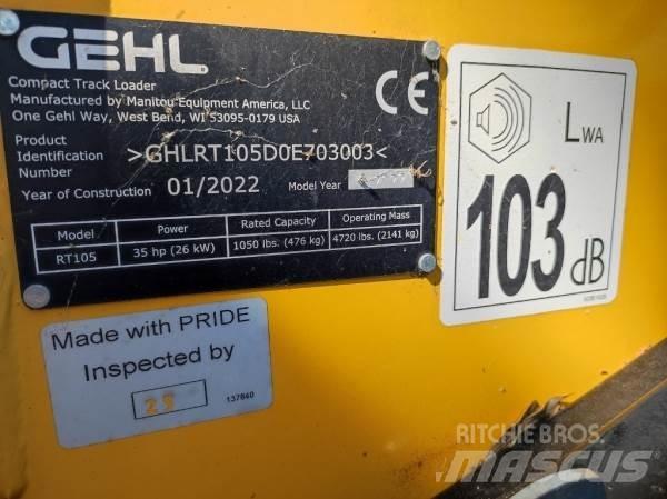 Gehl RT105 Telakuormaajat