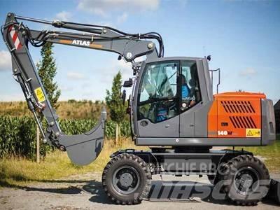 Atlas 140W Pyöräkaivukoneet