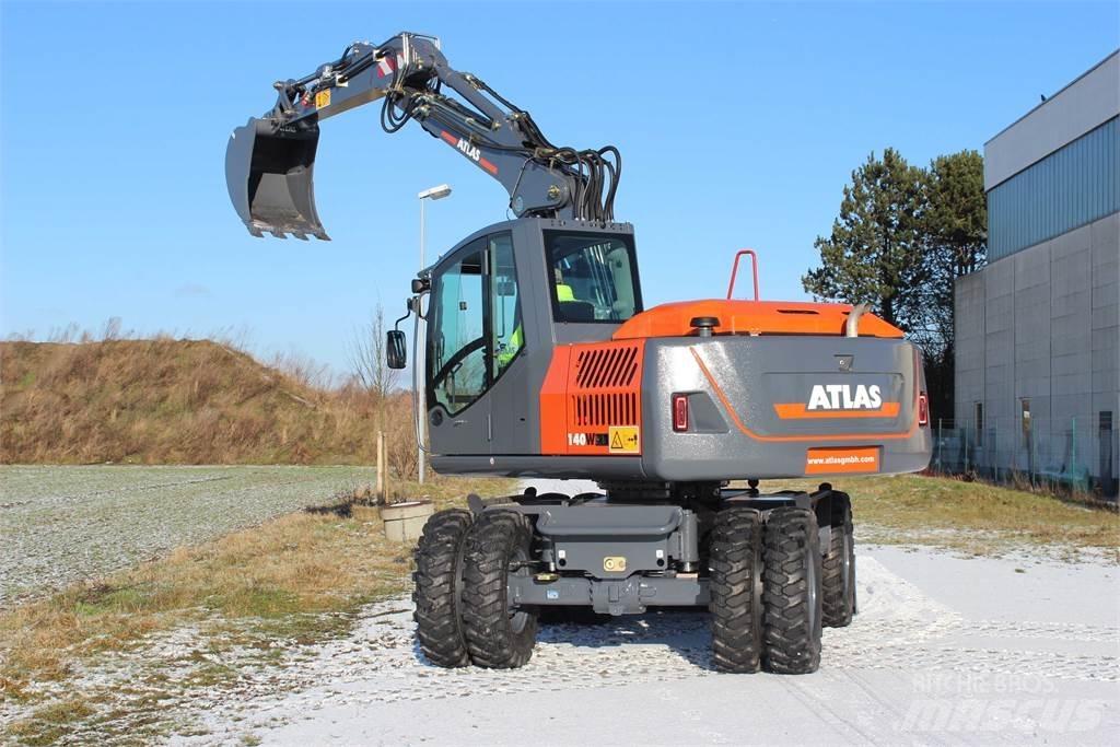 Atlas 140W Pyöräkaivukoneet