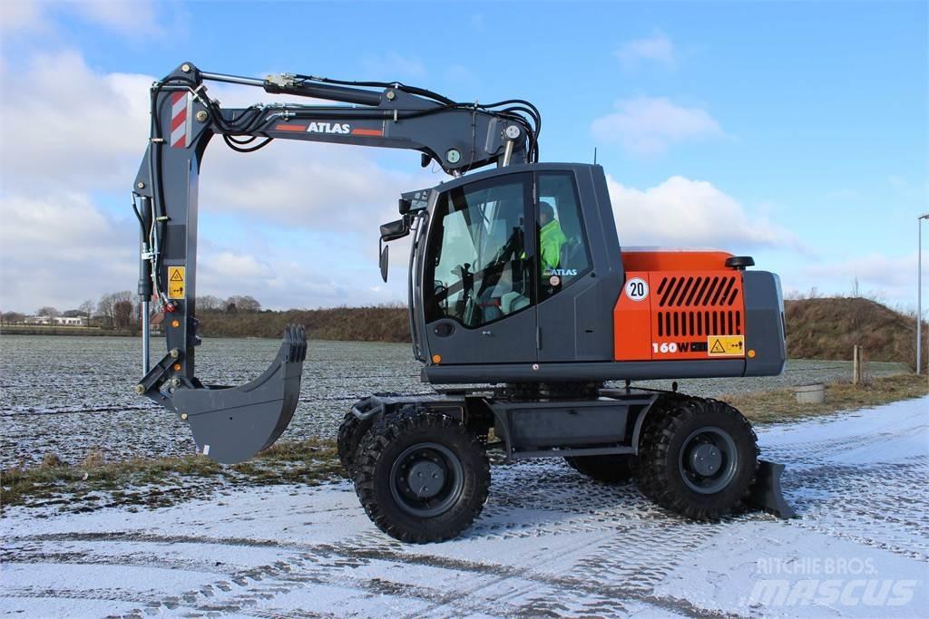 Atlas 140W Pyöräkaivukoneet