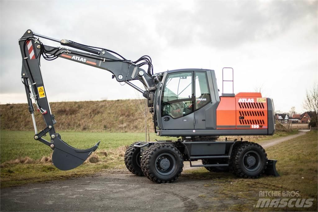 Atlas 150W Pyöräkaivukoneet