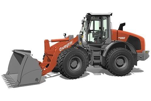 Weycor AR580 Pyöräkuormaajat