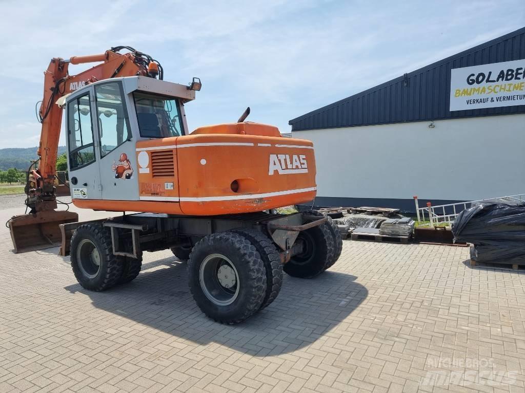 Atlas 1204 Pyöräkaivukoneet
