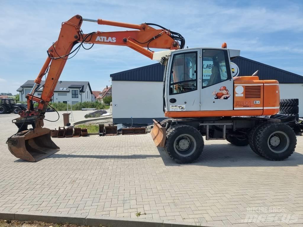 Atlas 1204 Pyöräkaivukoneet