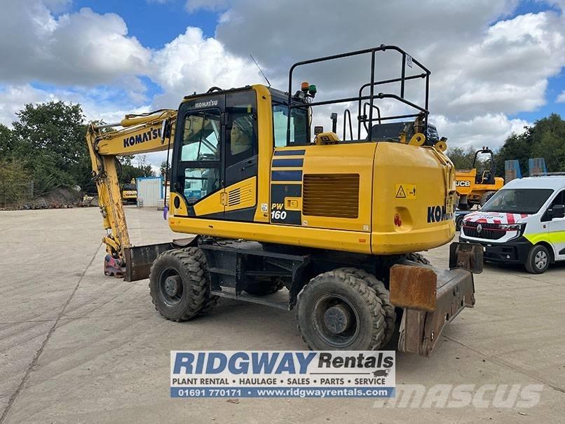 Komatsu PW 160-11 Pyöräkaivukoneet