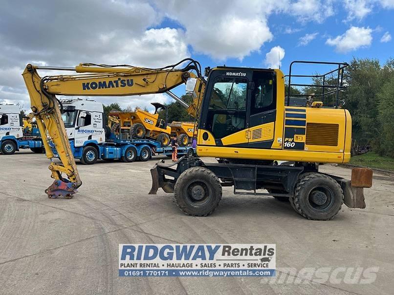 Komatsu PW 160-11 Pyöräkaivukoneet