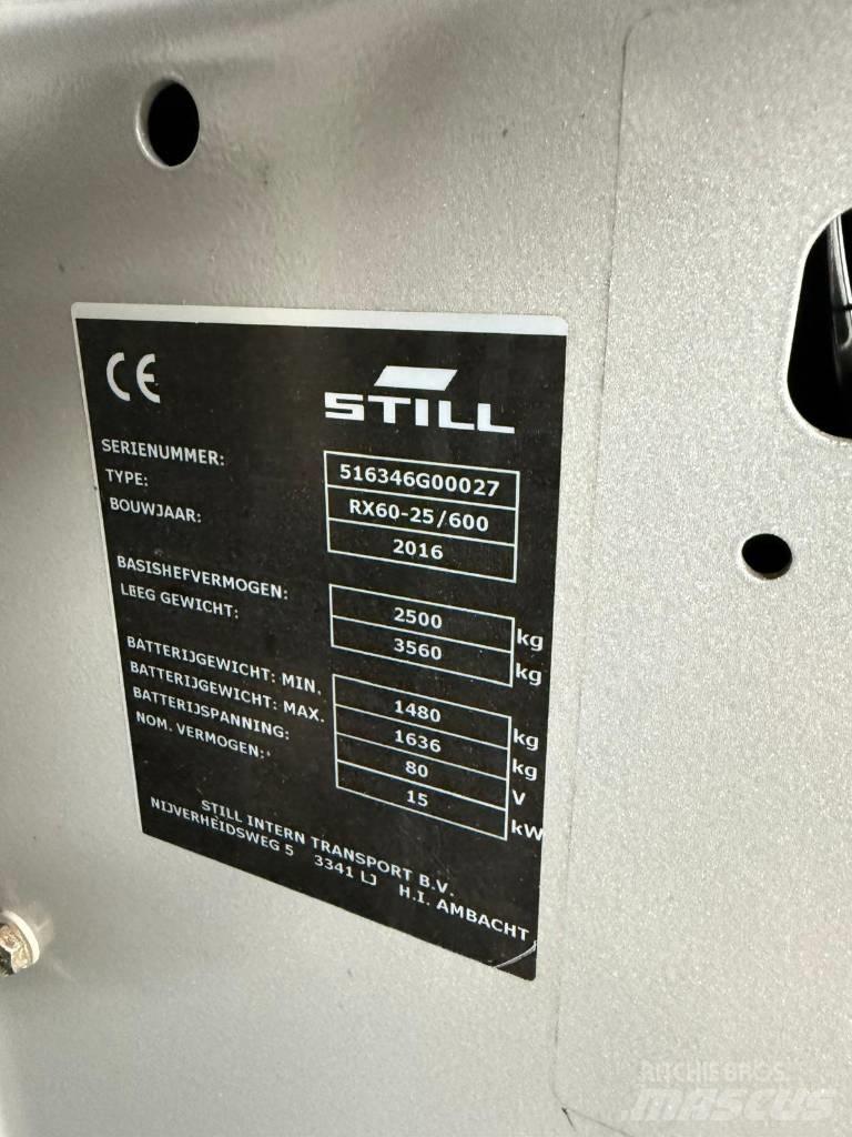 Still RX60-25 Sähkötrukit