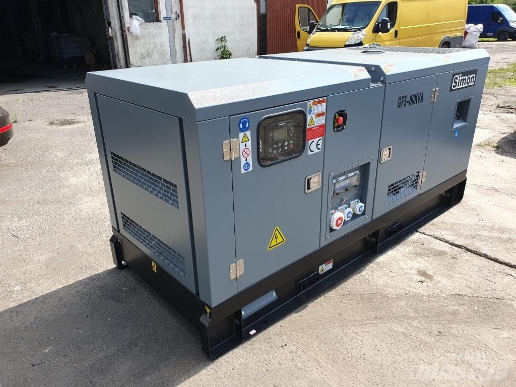 Simon 80KVA Dieselgeneraattorit