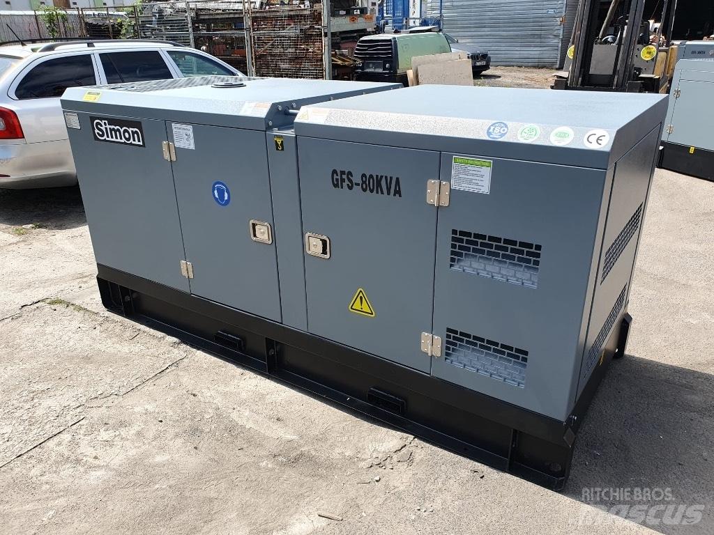 Simon 80KVA Dieselgeneraattorit