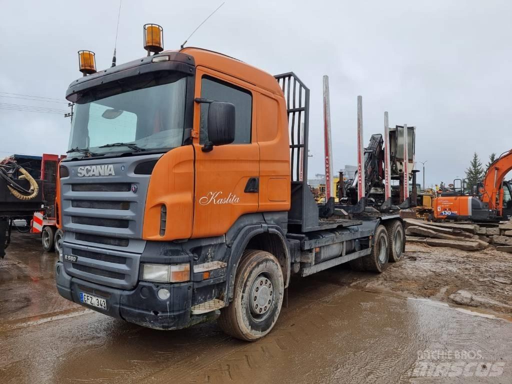 Scania R 580 Puuautot