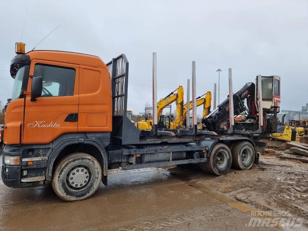 Scania R 580 Puuautot