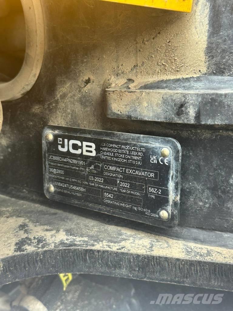 JCB 56 Z-2 Telakaivukoneet