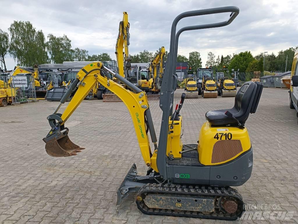 Wacker Neuson 803 Telakaivukoneet