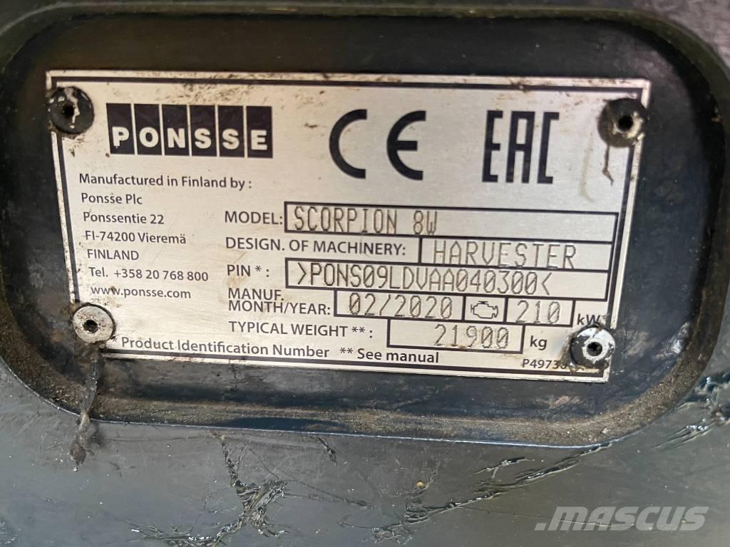 Ponsse Scorpion Harvesterit
