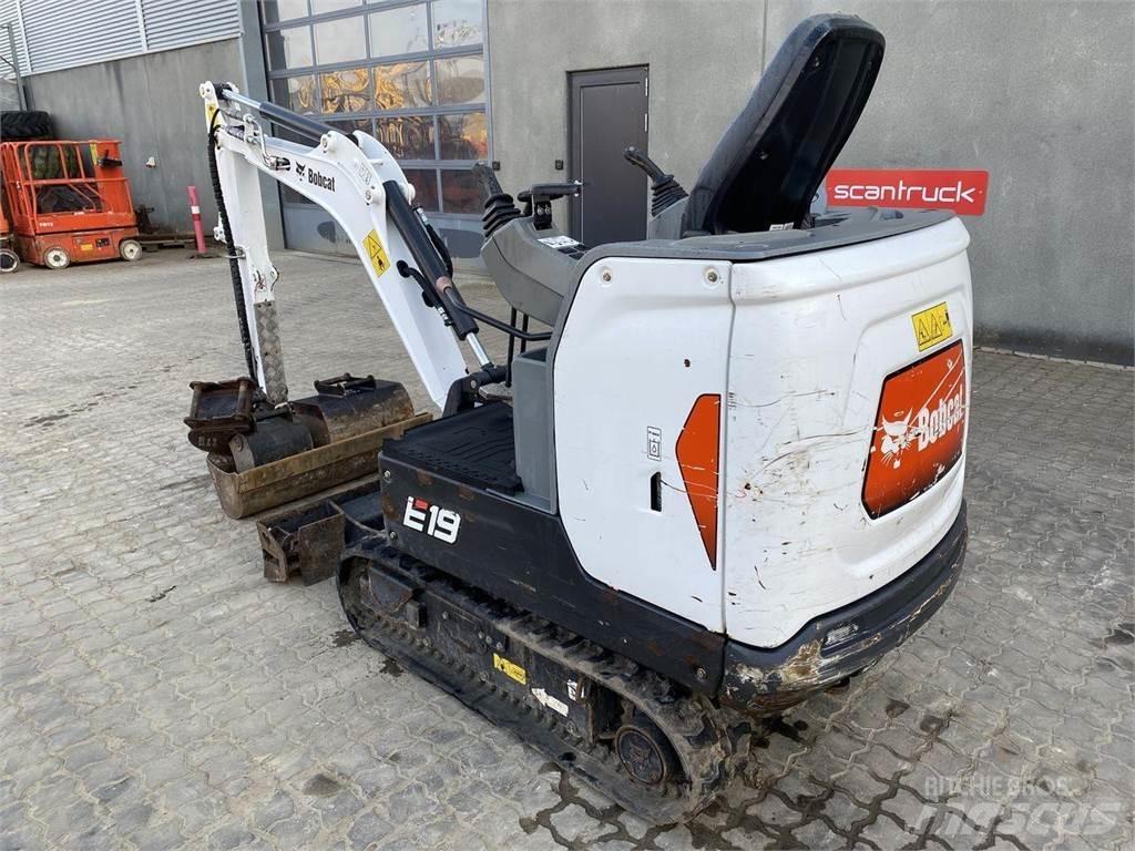 Bobcat E19 Pyöräkaivukoneet