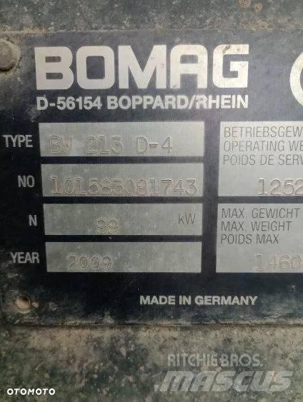 Bomag BW 213 D-4 Yksivalssijyrät