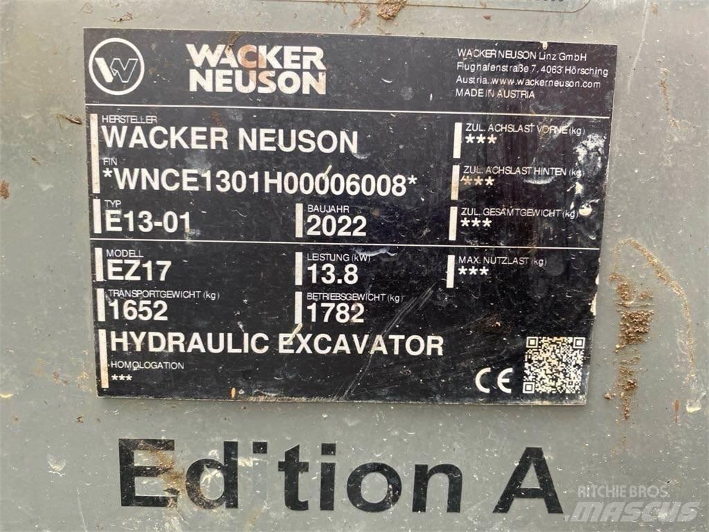 Wacker Neuson EZ17 Telakaivukoneet