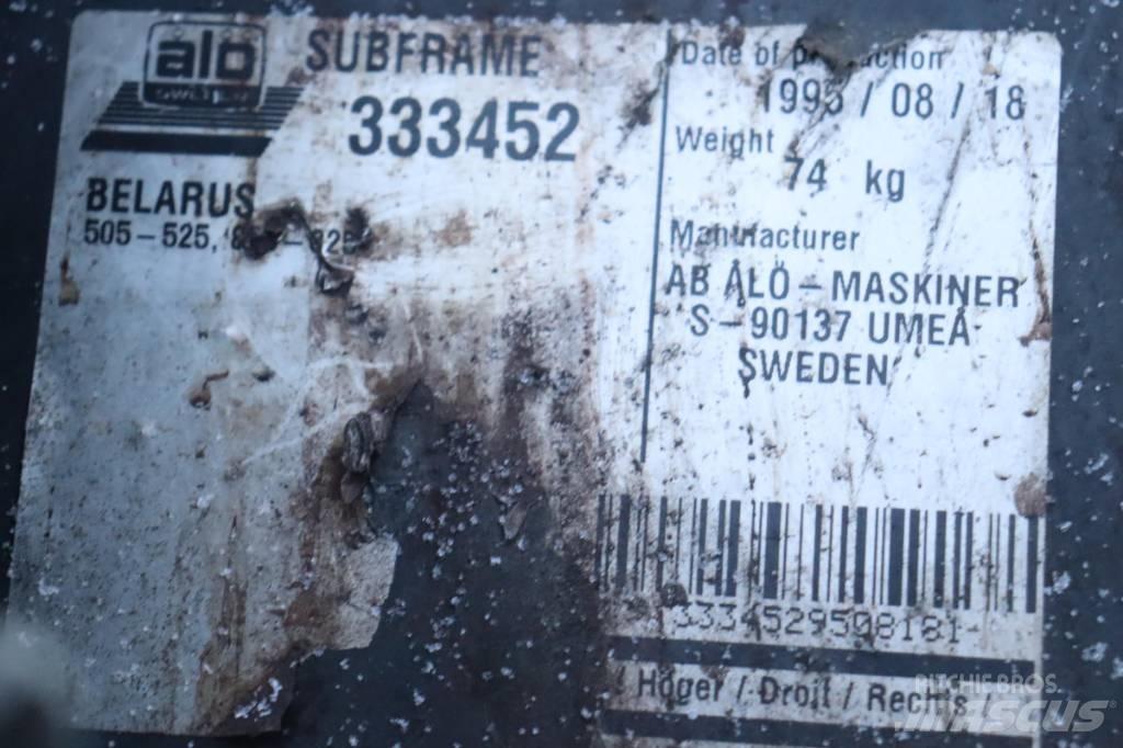 Belarus mtz 820 Etukuormaimet ja kaivuulaitteet
