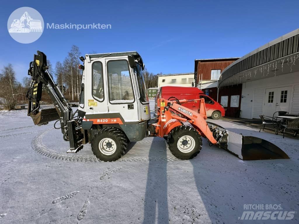 Kubota R 420 Kaivurikuormaajat