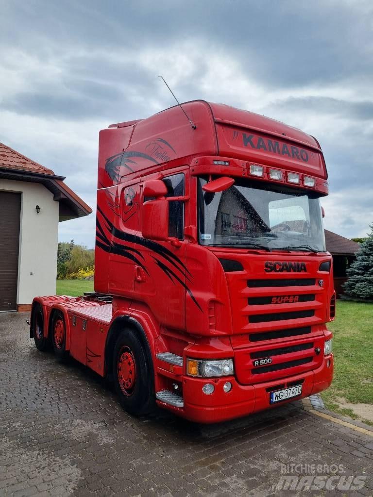 Scania R 500 Vetopöytäautot