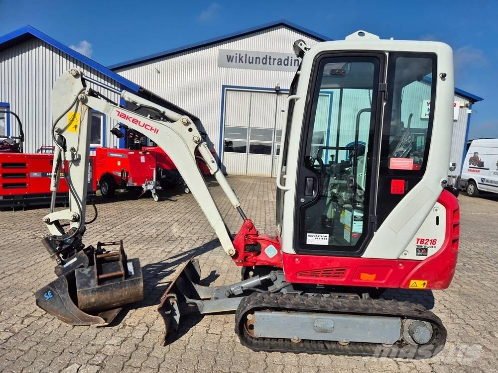 Takeuchi TB 216 Minikaivukoneet < 7t