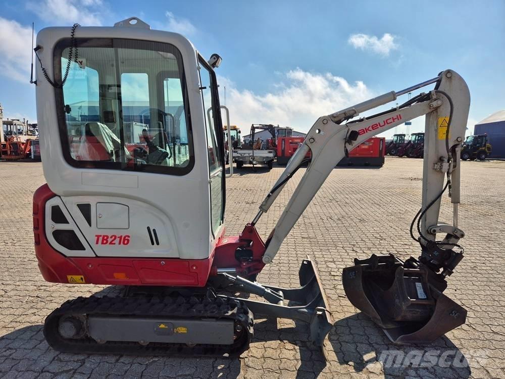Takeuchi TB 216 Minikaivukoneet < 7t