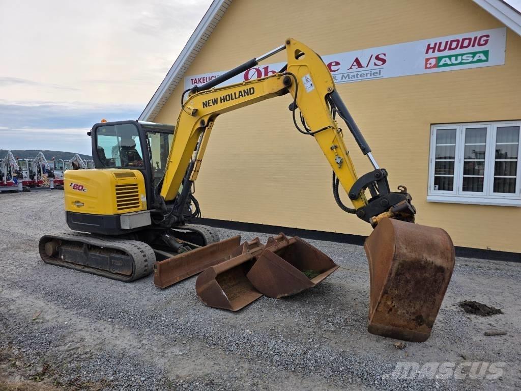 New Holland E60C Minikaivukoneet < 7t