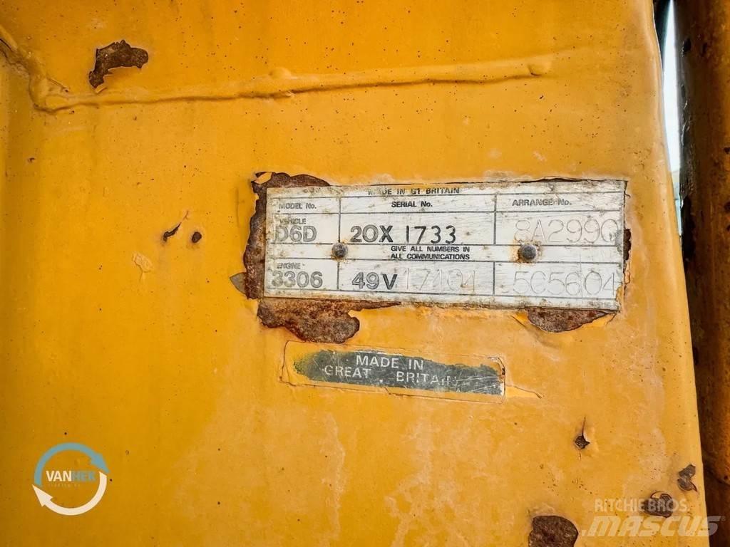 CAT D6D Telaketjupuskutraktorit