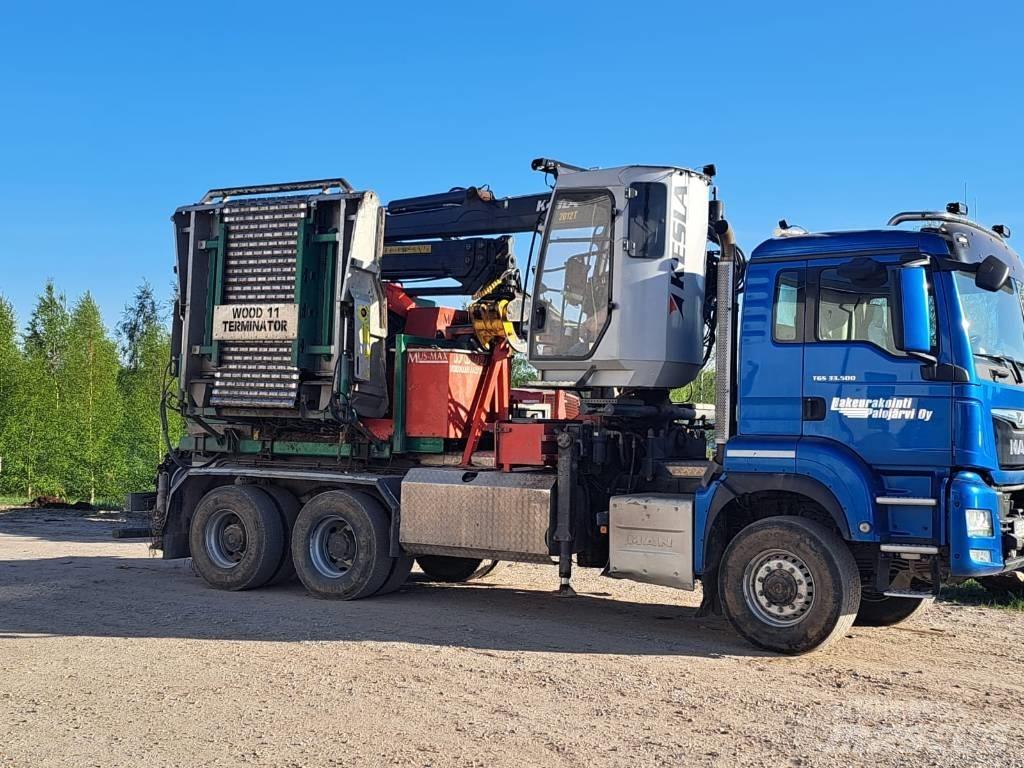 Mus-Max WT11 Haketuskoneet