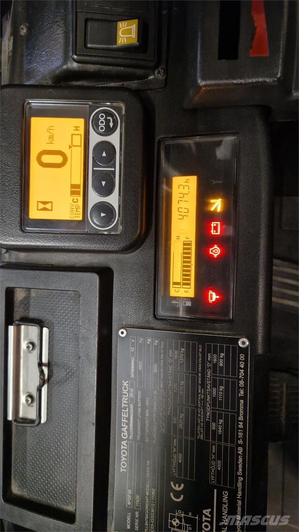 Toyota 8FDF30 Dieseltrukit