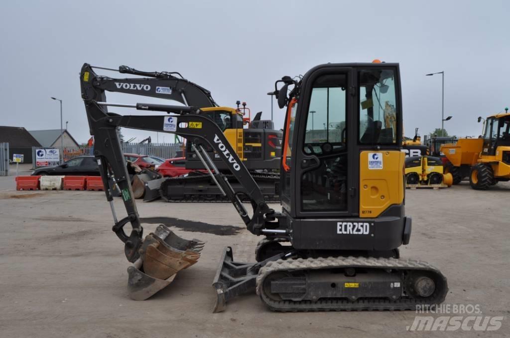 Volvo ECR 25 D Minikaivukoneet < 7t
