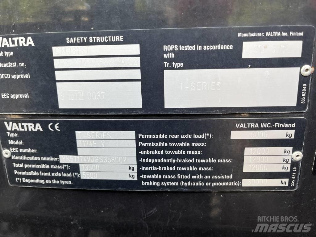 Valtra T174 E Traktorit