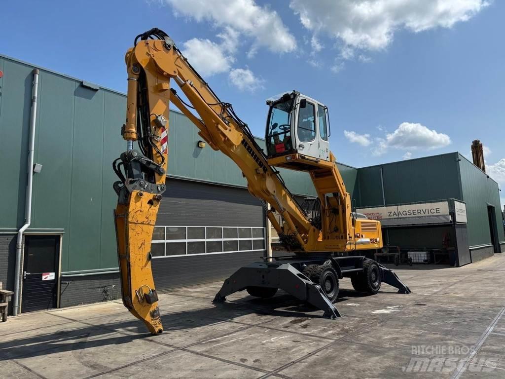 Liebherr A 924 C Jätteenkäsittelijät