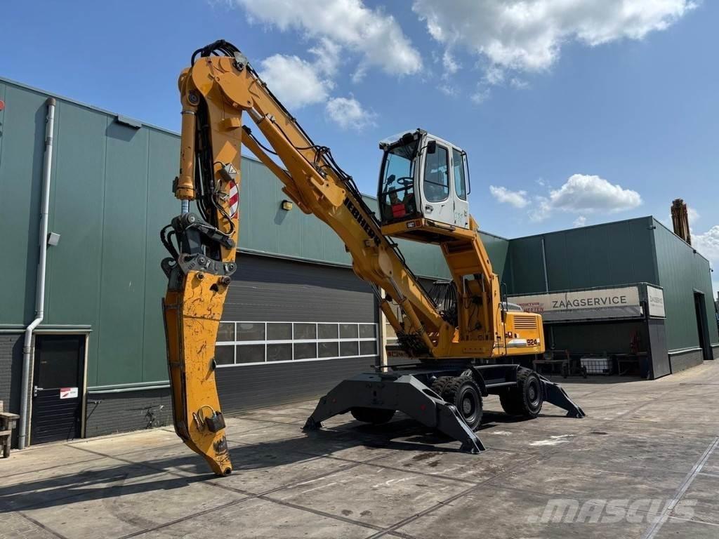 Liebherr A 924 C Jätteenkäsittelijät