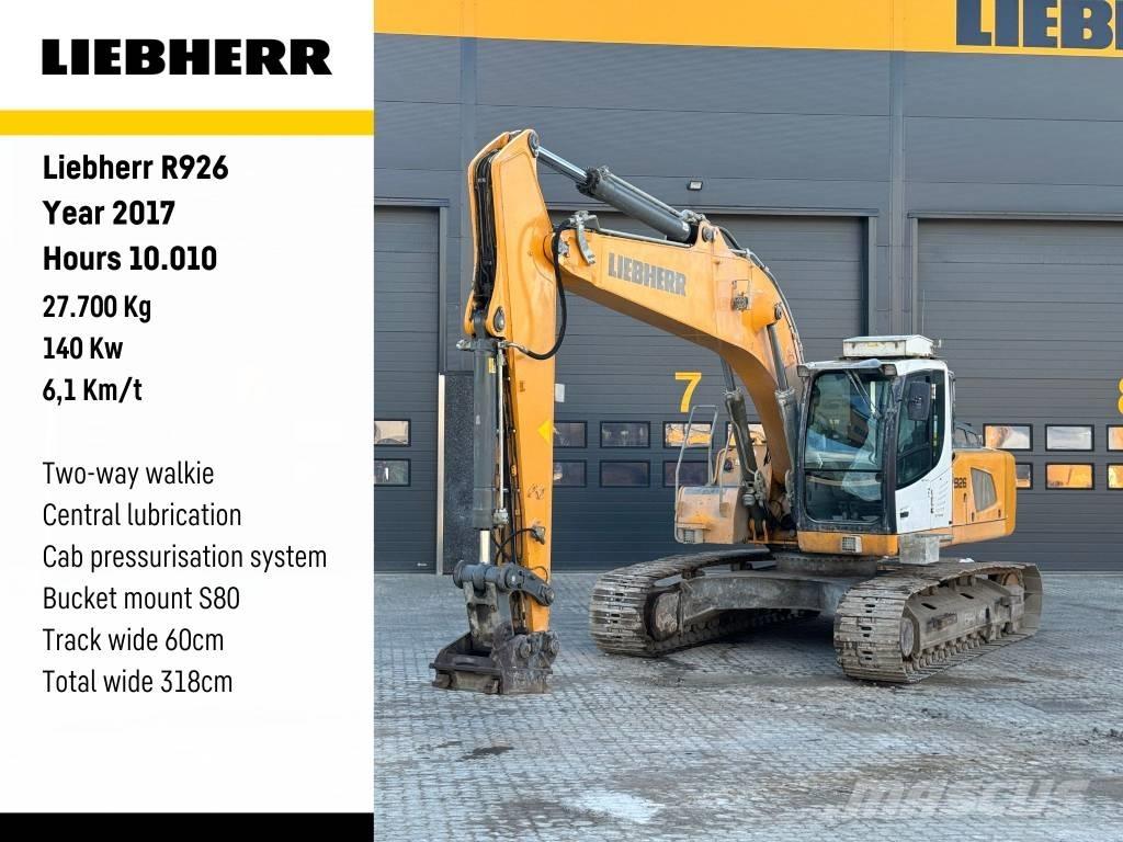 Liebherr R 926 LC Telakaivukoneet