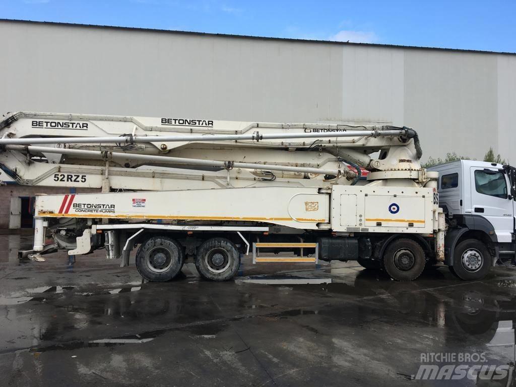Betonstar 52M-5RZ Concrete pump trucks