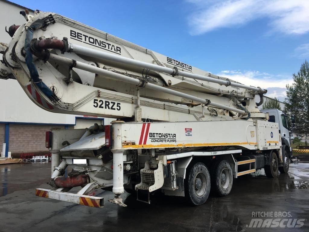 Betonstar 52M-5RZ Concrete pump trucks