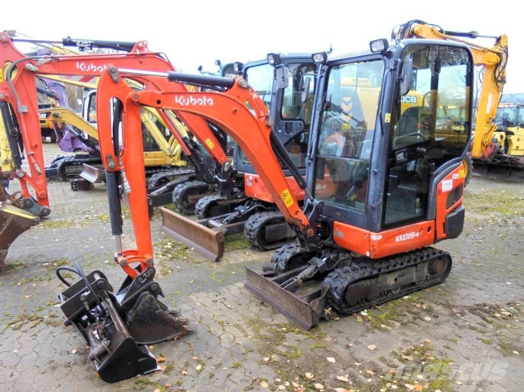 Kubota KX 019-4 Minikaivukoneet < 7t