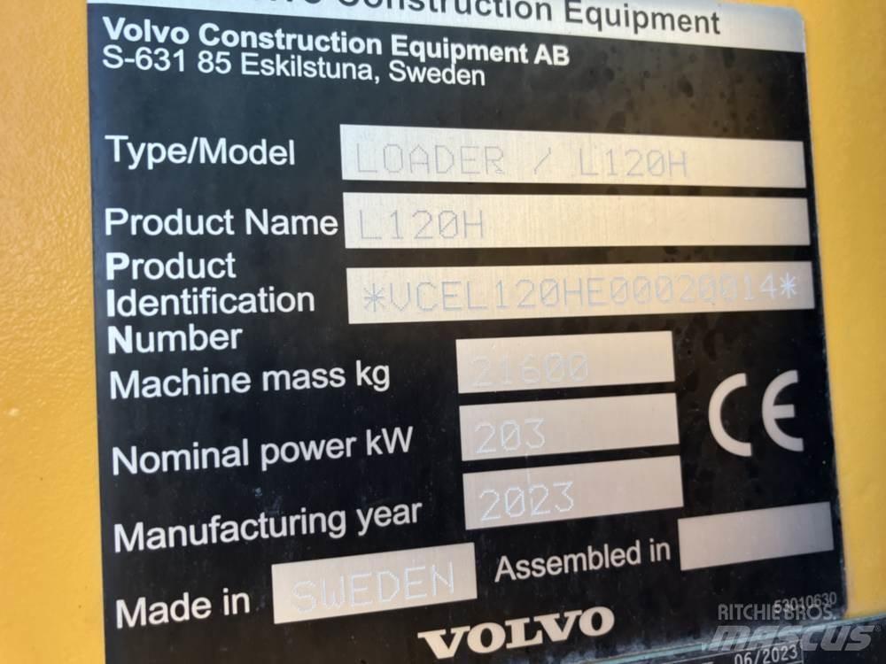 Volvo L120H Pyöräkuormaajat