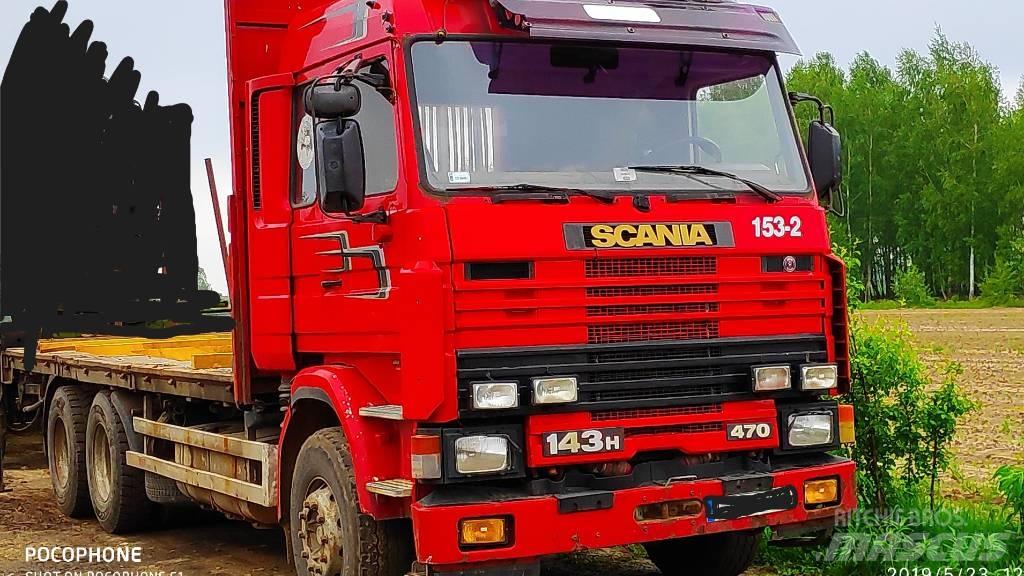 Scania 143 H 470 Puuautot